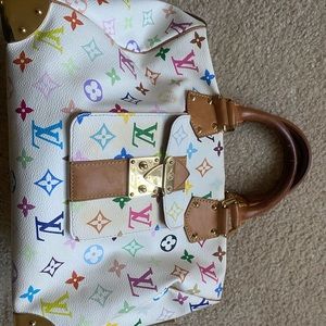 Louis Vuitton multicolor satchel